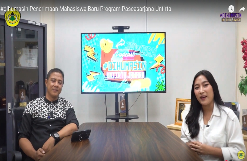 Penerimaan Mahasiswa Baru Program Pascasarjana Untirta